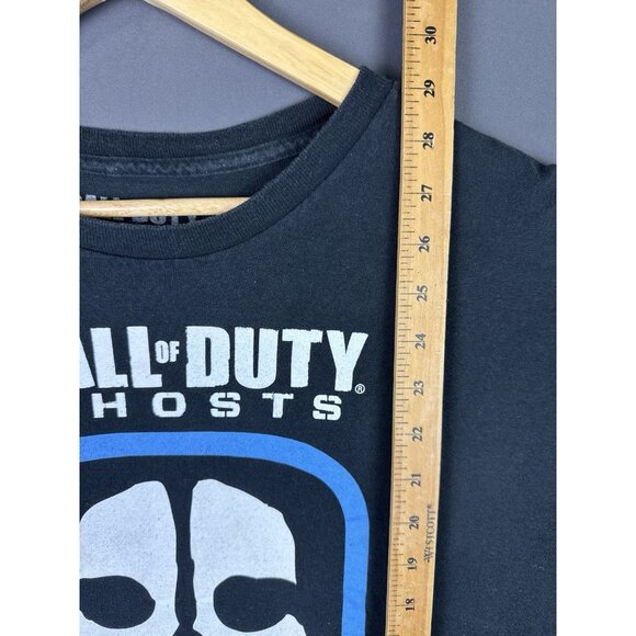 Vintage Y2K Call Of Duty Ghosts Video Game XBOX Playstation Nintendo Promo 2XL T - Picture 11 of 11
